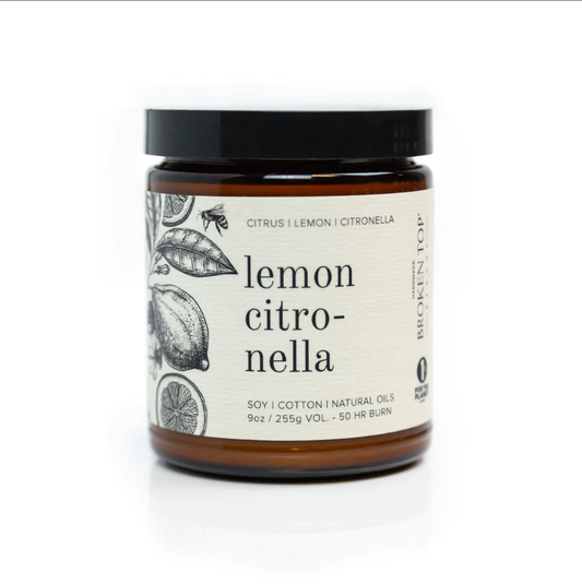 Lemon Citronella Outdoor Candle