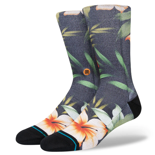 Cabana Crew Sock Washed Black M