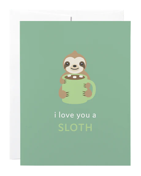 Card - Sloth