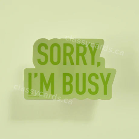 Sticker - I'm Busy