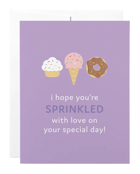 Card - Sprinkled with Love