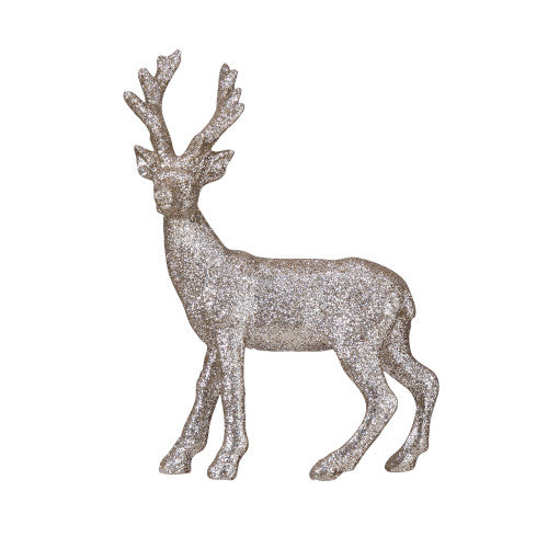 SILVER GLITTER BUCK